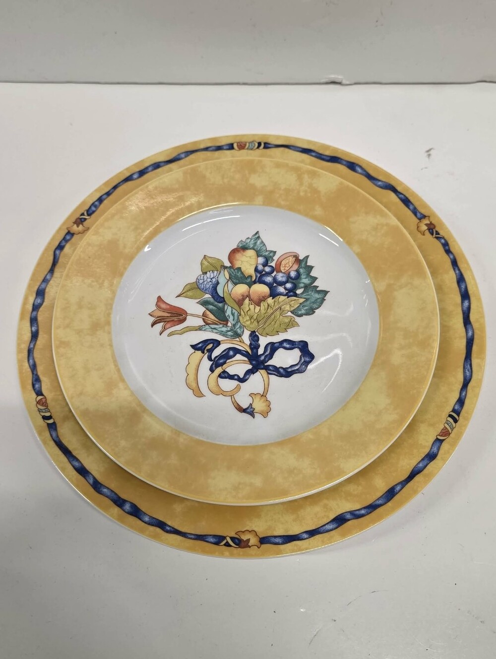 Bernardaud Borghese  Limoges, France Plates Ser Of 2